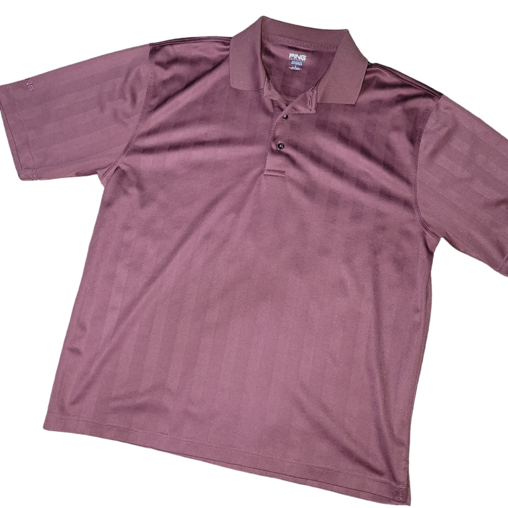 PING Collection Collared Polo Golf Shirt sz L